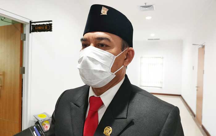 Ketua Fraksi PDIP DPRD Kota Samarinda Ahmad Fanandza. (foto : 1st)