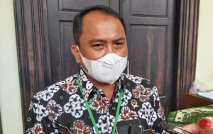 Ketua Pengadilan Negeri Samarinda Darius Naftali. (foto : LVL)