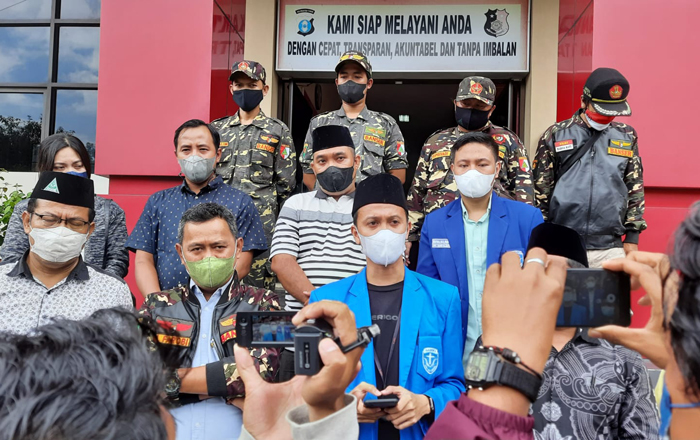 Laporan Pemuda Lintas Agama Kalimantan Timur terkait ucapan Edy Mulyadi ditanggapi Polda Kaltim dengan memanggil pelapor untuk memberikan keterangan. (foto : Exclusive)