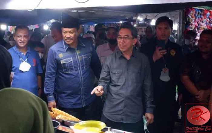 Kegiatan Bazar yang sempat dihadiri oleh Wakil Ketua DPRD Kutim Arfan dan Bupati Ardiansyah Sulaiman. (foto : 1st)