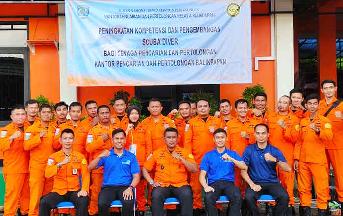 Kegiatan Peningkatan Kompetisi Petugas SAR Basarnas Balikpapan diikuti 27 peserta. (foto : Exclusive)