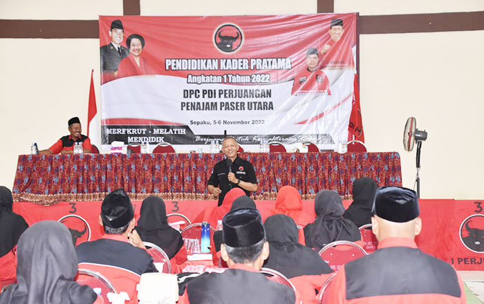 Muhammad Samsun dalam kegiatan PKP menjadi narasumber. (foto : Exclusive)