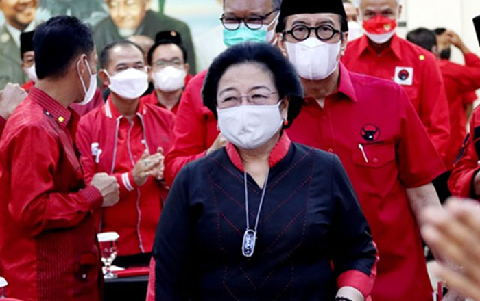 Megawati Soekarnoputri, Ketua Umum PDI Perjuangan. (foto : Exclusive)