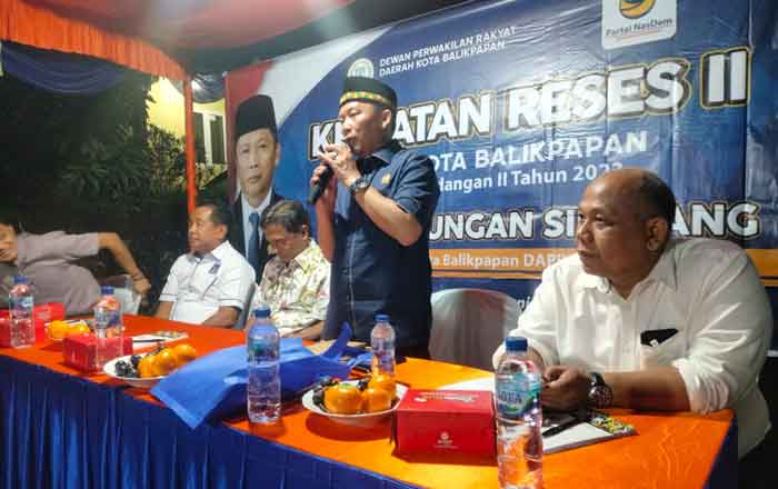 Reses anggota DPRD Kota Balikpapan Parlindungan Sihotang, SE. (foto: Exclusive)