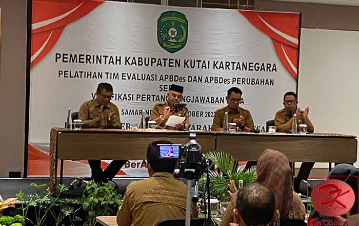 Asisten I Bidang Pemerintahan dan Kesejahteraan Rakyat di Pemerintah Kabupaten Kutai Kartanegara Akhmad Taufik Hidayat. (foto: Lisa)