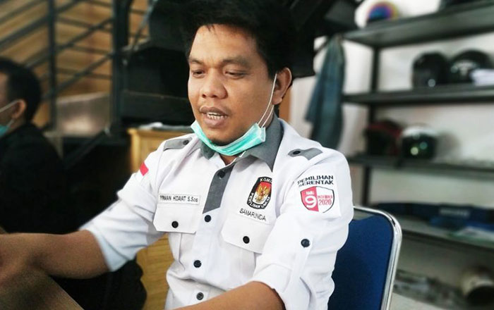 Ketua KPU Kota Samarinda Firman Hidayat. (foto: @my)